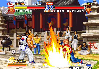 Real Bout Fatal Fury 2 - The Newcomers + Real Bout Garou Densetsu 2 - the newcomers (set 1) Screenshot 1
